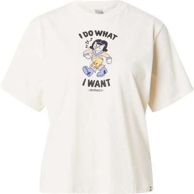 Iriedaily Тениска 'Do What' бяло, размер S