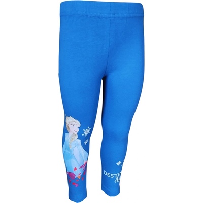 Cottonland Dívčí legíny FROZEN Elsa modré Modrá