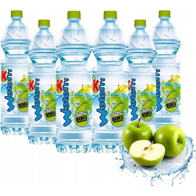 Kubuś Water Nápoj s príchuťou jablka 6 x 1,5 l