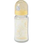 Baby-Nova Стъклено шише Baby Nova - 230 ml, жълто (44240) - ozone