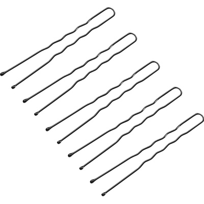 Kadeřnické sponky do vlasů E-65 300 kusů 6CM - černé