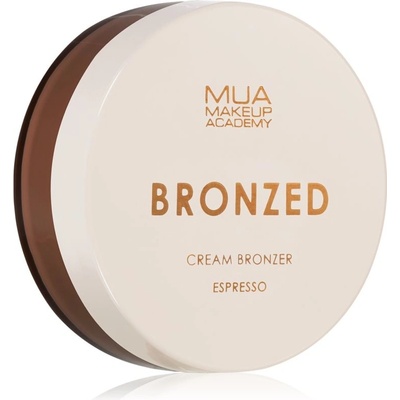 MUA Makeup Academy Bronzed krémový bronzer Espresso 14 g