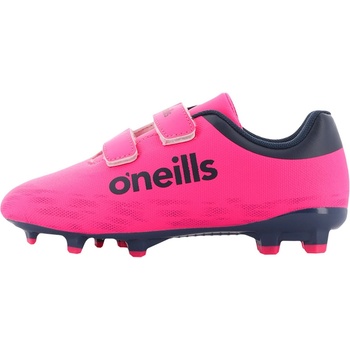 O'Neills Детски футболни бутонки ONeills Zenith V Firm Ground Football Boots Child - Pink/Navy