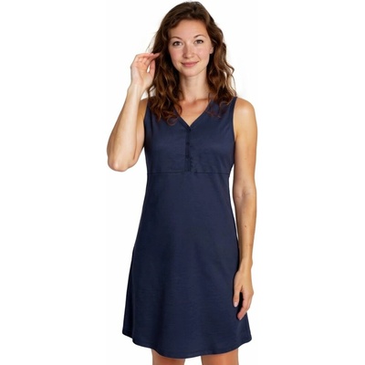 Jožánek kojící noční košile rozepínací bez rukávů tmavě modrá