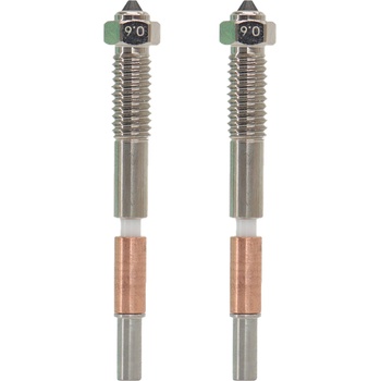 QIDI Tech Биметална дюза за Plus4 - Комплект от 2 бр - 0, 6 mm (16392818819)