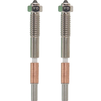 QIDI Tech Биметална дюза за Plus4 - Комплект от 2 бр - 0, 6 mm (16392818819)