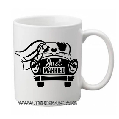 PRC-SUB Чаша - Just married car