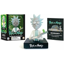 Running Press Rick and Morty Talking Rick Sanchez Bust Miniature Editions