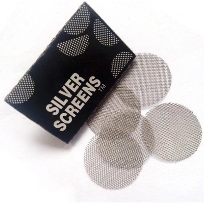 Stainless Steel Pipe Screens Sitko na šlukovky bongo 5 ks