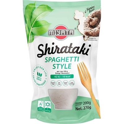 Miyata Konjakové rezance Shirataki Spaghetti v náleve 270 g