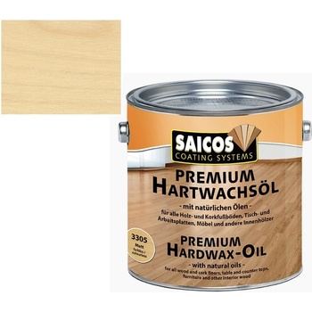 Saicos premium tvrdý voskový olej 2,5 l bezbarvý mat