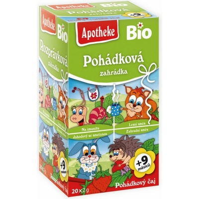 Apotheke Bio Pohádkový Pohádková zahrádka 20 x 2 g