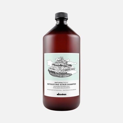Davines NATURALTECH Detoxifying šampon pro hloubkové čištění atonické pokožky 1000 ml