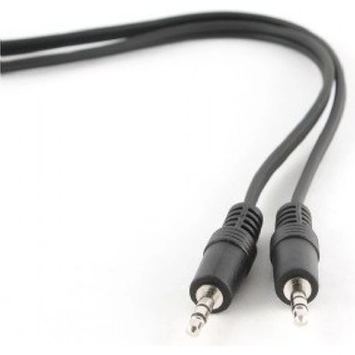 Gembird 1.2m, 3.5mm/3.5mm, M/M audio cable Black (CCA-404)