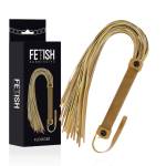 Fetish submissive Камшик от кафява веган кожа fetish submissive 28 см