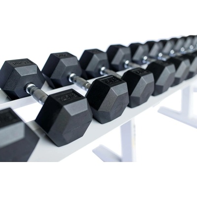 TRINFIT HEXA Sada jednoruček pogumovaných 2,5 až 55 kg