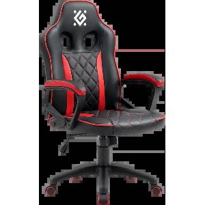 Defender Стол Defender Gamer Saga, черен + червен