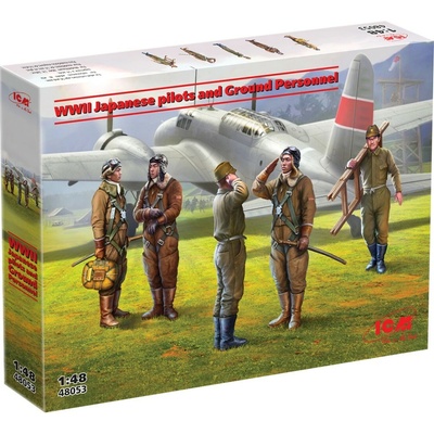 ICM Japanese pilots and Ground Personnel WWII 1:48