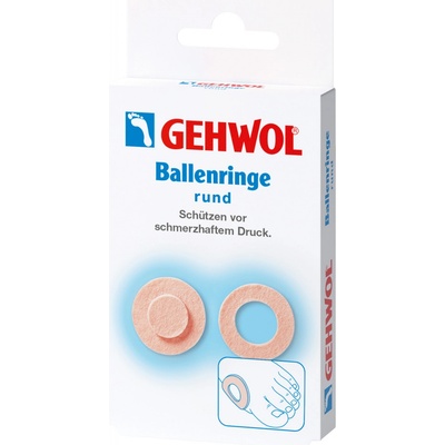 Gehwol Prstenec kulatý 9 ks