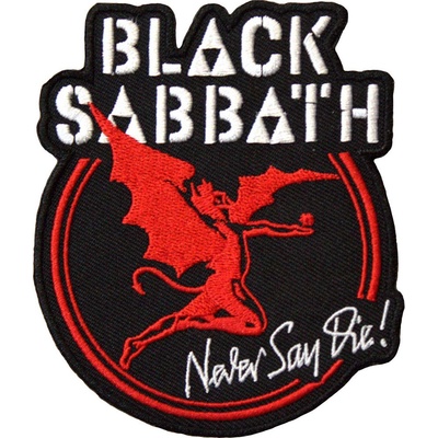 Nažehlovačka Black Sabbath - Archangel Never Say Die