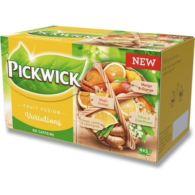 Pickwick Fruit Fusion ovocný čaj žluté variace 38 g