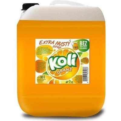 Koli sirup extra hustý Pomaranč 10000 ml