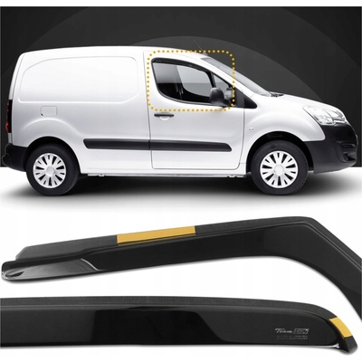 Deflektory Heko CITROEN BERLINGO II 2008-2018