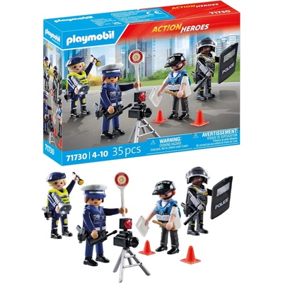Playmobil 71730 playmobil - Комплект полицейски фигури (71730)