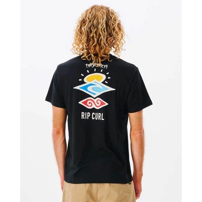 Rip Curl SEARCH ICON TEE Black