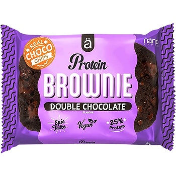 Nanosupps Protein Brownie Double Chocolate 60 g