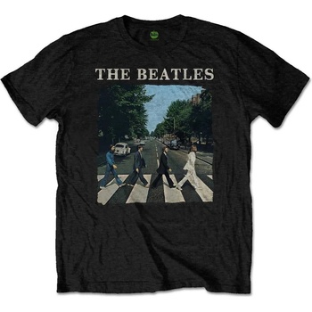 The Beatles Abbey Road & Logo Black XL Риза (BEATTEE46MB04)