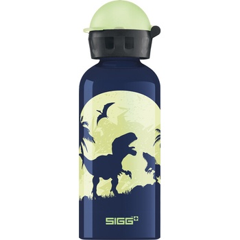 Image 1 of SIGG алуминиева бутилка за пиене KBT 0, 4л, glow moon dinos (208226)