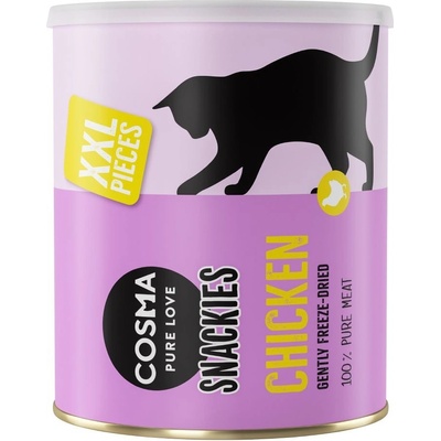 Cosma Snackies XXL mrazom sušený snack pre mačky Maxi Tube narodeninová edícia 160 g