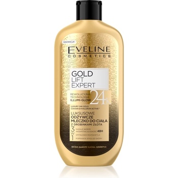 Eveline Cosmetics Gold Lift Expert подхранващ крем за тяло със злато 350ml