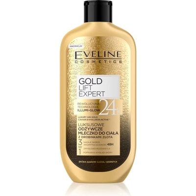 Eveline Cosmetics Gold Lift Expert подхранващ крем за тяло със злато 350ml