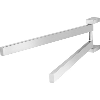 ZACK Релса за кърпи LINEA 44 cм, двойна, матова, неръждаема стомана, Zack (ZACK40380)