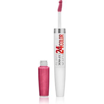 Maybelline SuperStay 24H Color течно червило с балсам цвят 195 Reliable Raspberry 5.4 гр