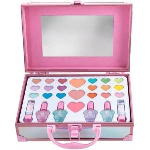Aquarius Cosmetic Козметичен комплект в куфар, Martinelia, Малък еднорог, 28 части (MA31109)