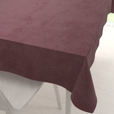 Biante Sametový obdélníkový ubrus Velvet Premium SVP-019 Hnědofialový 80x120 cm