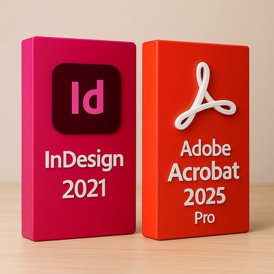 InDesign 2021 + Acrobat 2025 Pro I Windows