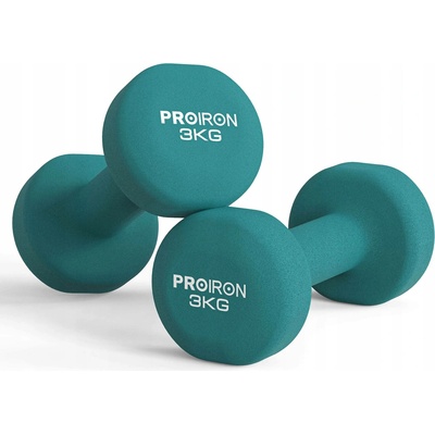 Proiron Neoprenové činky 2 x 3 kg 2 ks