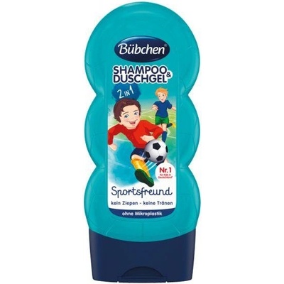 BÜBCHEN Kids šampón sprchový gél 2v1 Malý Futbalista 230 ml