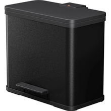 Hailo öko trio plus L 6332600 odpadkový kôš, 27 l, ocelový plech, čierna