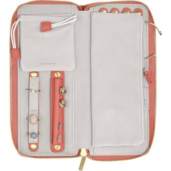 Stackers Пътна кутия за бижута с място за пръстени Stackers грейпфрут (76680)