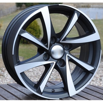 Racing Line BK575 6x14 4x100 ET40 black polished