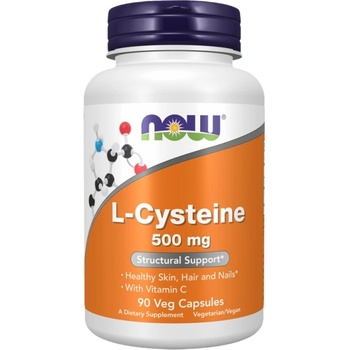 NOW L-Cysteine 500 mg [90 капсули]