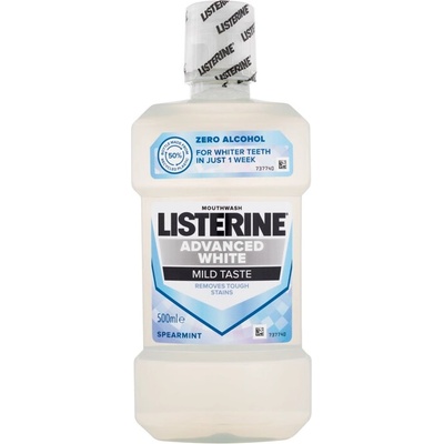 Advanced White Mild Taste Mouthwash от Listerine Унисекс Вода за уста 500мл