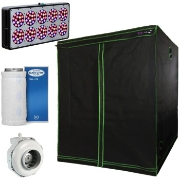 Tomax 240'' - Apollo 10 LED + Tomax Tent 240x120x200см - комплект за отглеждане на закрито