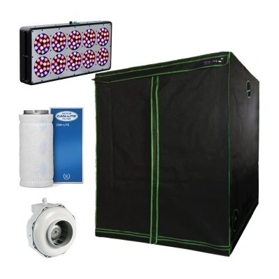Tomax 240'' - Apollo 10 LED + Tomax Tent 240x120x200см - комплект за отглеждане на закрито