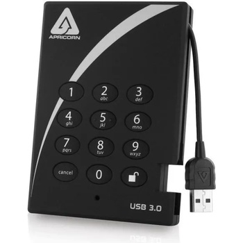 Image 1 of Apricorn Aegis Padlock 2.5 1TB USB 3.0 (A25-3PL256-1000)